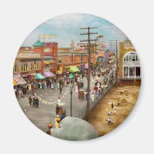 Imã Cidade - Atlantic City NJ - cais de aço 1909