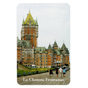 Ímã Cidade Canadá de Le Castelo Frontenac Québec