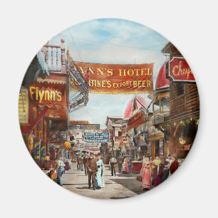 Imã Cidade - Coney Island NY - Bowery Beer 1903