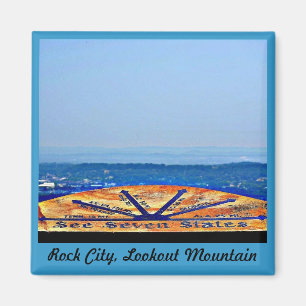 Imã Cidade da rocha, montanha da vigia