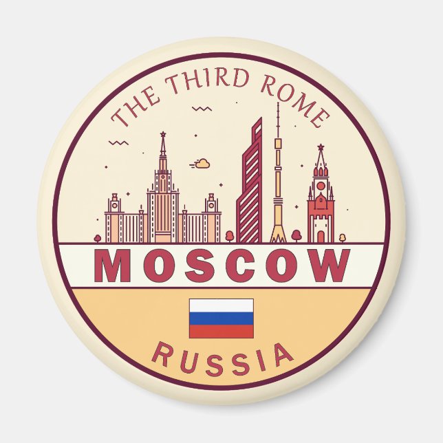 Imã Cidade da Rússia - Skyline Emblem (Frente)