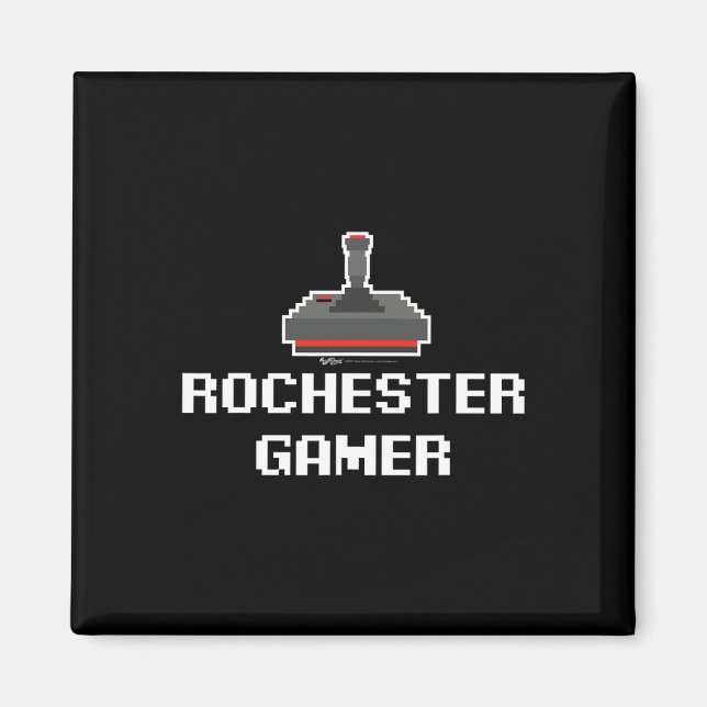 Imã Cidade de 8 bits do jogador de Rochester (Frente)