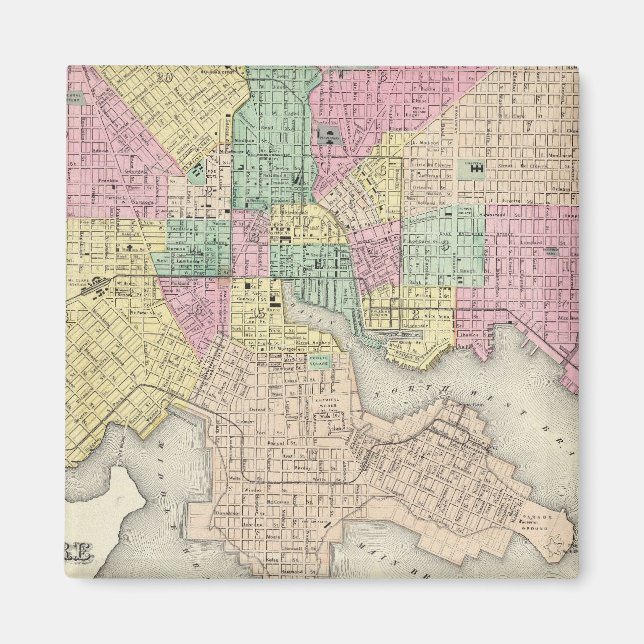 Imã Cidade De Baltimore Maryland (Frente)