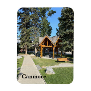 Ímã Cidade de Canmore em Alberta Canadá