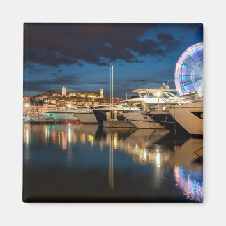 Imã Cidade de Cannes à noite