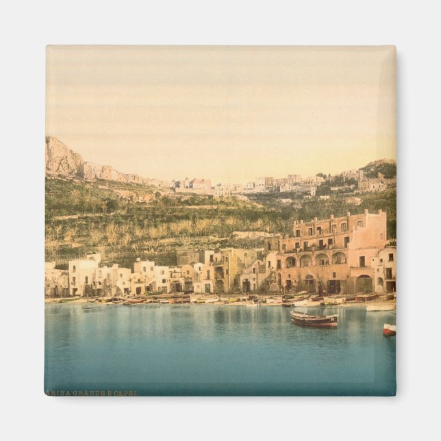 Imã Cidade de Capri, Ilha de Capri, Campânia, Itália (Frente)