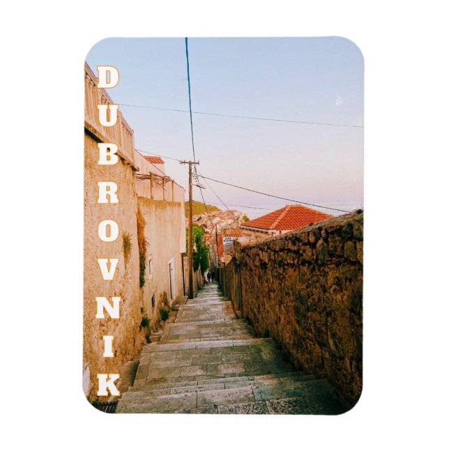 Ímã Cidade de Dubrovnik, Dalmácia, Croácia (Vertical)