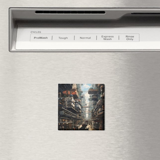 Imã Cidade de Ficção Científica (In Situ (Dishwasher))
