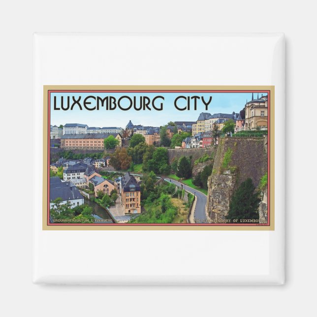 Imã Cidade de Luxemburgo (Frente)