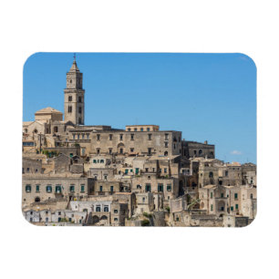 Ímã Cidade de Matera dos di de Sassi em Italia