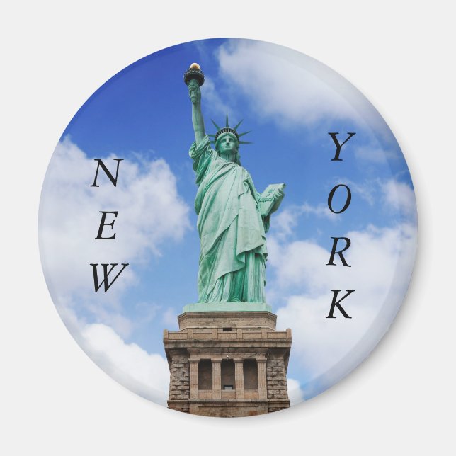 Imã Cidade de Nova York, Estátua da Liberdade, ímã (Frente)