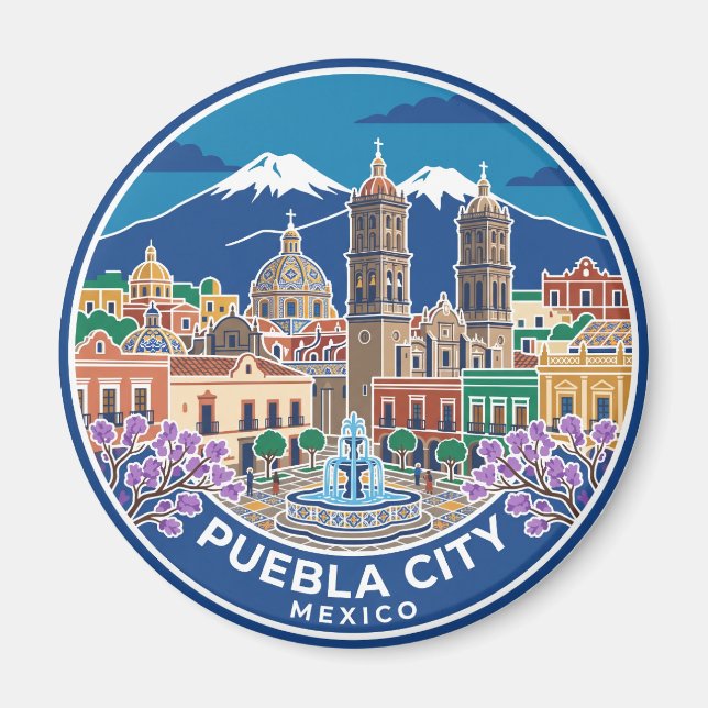 Imã Cidade de Puebla México (Frente)