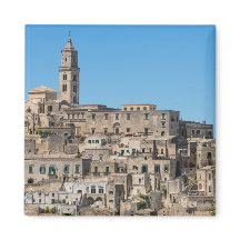 Cidade de Sassi di Matera na Itália