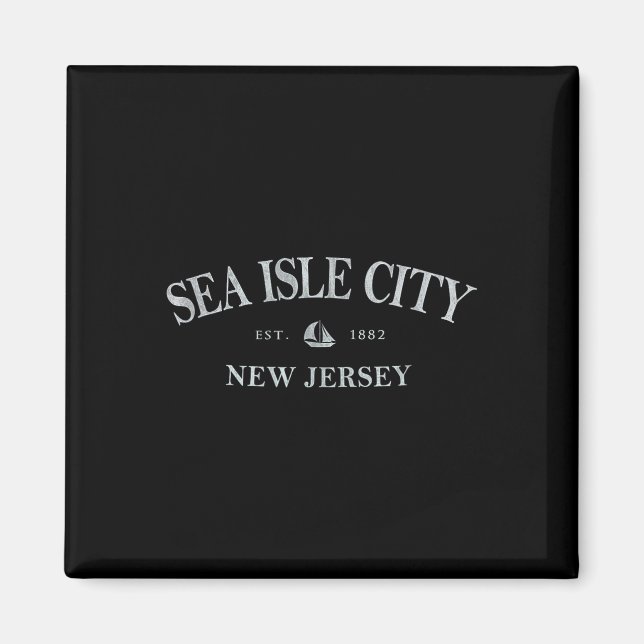 Imã Cidade de Sea Isle Nova Jersey _ Cidade de Sea Isl (Frente)