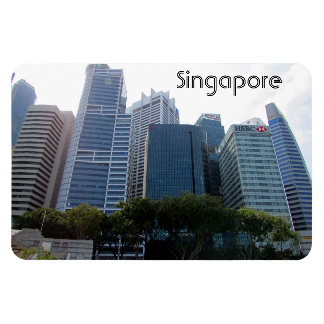 Ímã cidade de singapura (Horizontal)