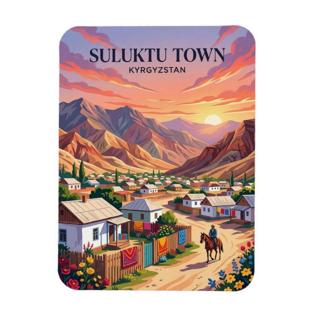 Ímã Cidade de Suluktu, Quirguistão (Vertical)