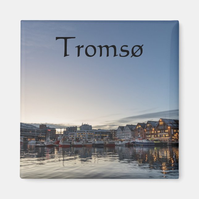 Imã Cidade de Tromso da Noruega (Frente)