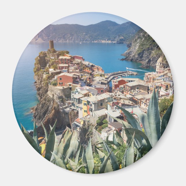 Imã Cidade de Vernazza no Cinque Terre (Frente)