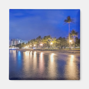 Imã Cidade de Waikiki em Dawn