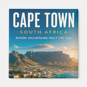 Imã 🏔️ Cidade do Cabo África do Sul Decoração Costeir