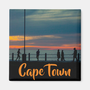 Imã Cidade do Cabo ZA Ponto Mar Promenade Sunset