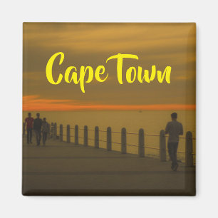 Imã Cidade do Cabo ZA Ponto Mar Promenade Sunset
