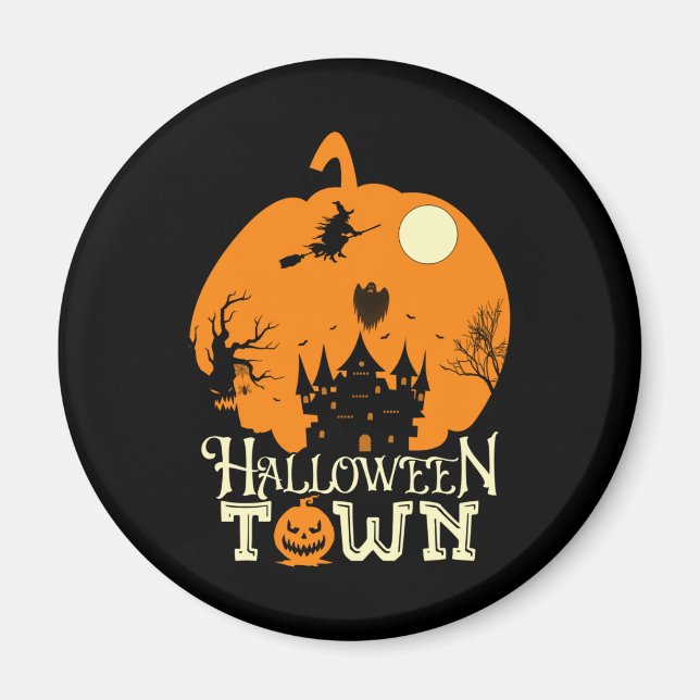 Imã Cidade do Halloween (Frente)