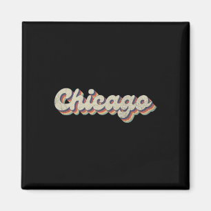 Imã Cidade dos EUA dos anos 70 e 80 - Chicago Vintage
