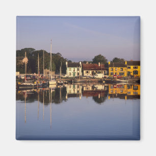 Imã Cidade e porto, Kinvarra, Condado de Galway,