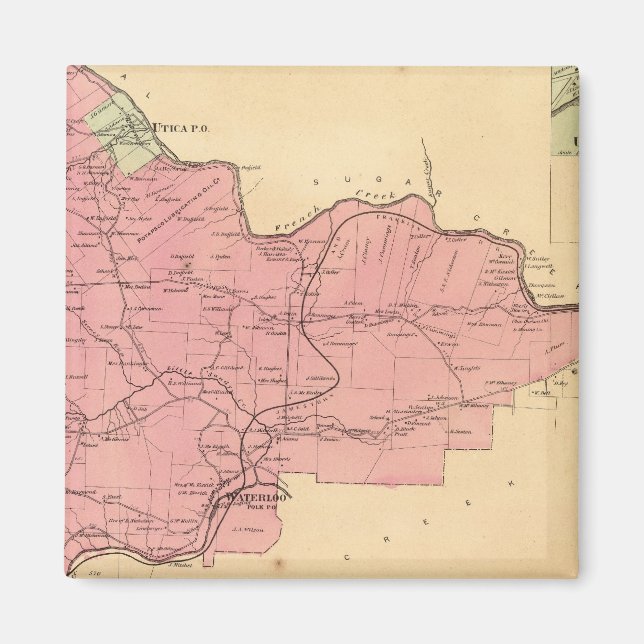 Imã cidade francesa de Creek (Frente)