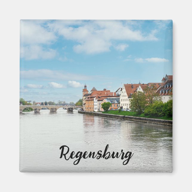Imã Cidade histórica de Regensburg, Alemanha (Frente)
