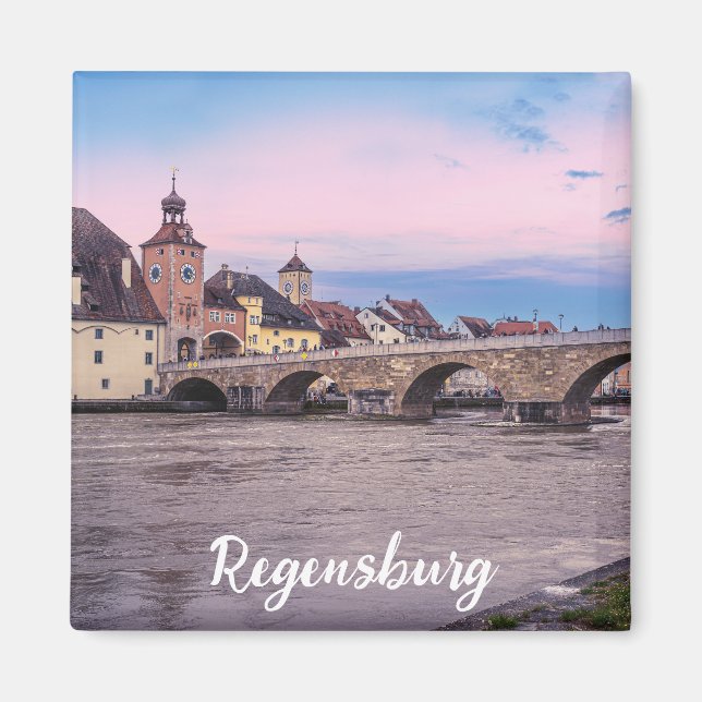 Imã Cidade histórica de Regensburg, Alemanha (Frente)
