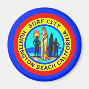 IMÃ CIDADE HUNTINGTON BEACH CALIFÓRNIA DO SURF