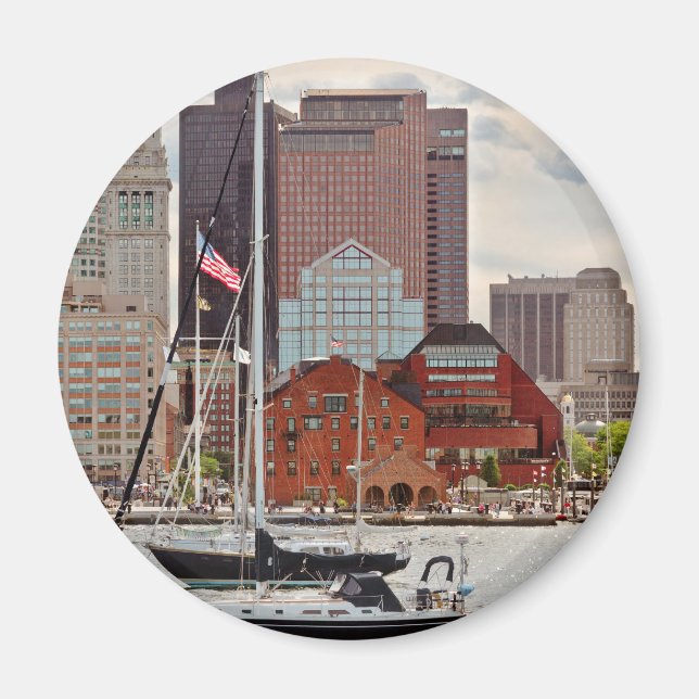Imã Cidade - Mães de Boston - Linha do horizonte (Frente)