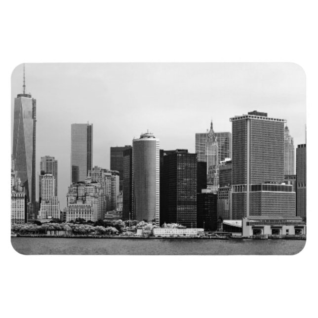Ímã Cidade - NY - O distrito financeiro - PB (Horizontal)