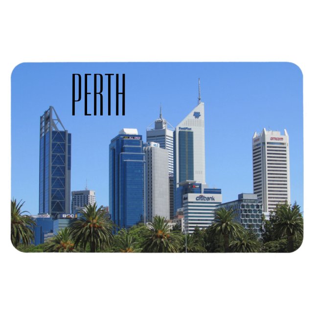 Ímã cidade perth (Horizontal)