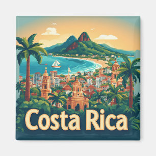 Imã Cidade Tropical Costeira da Costa Rica