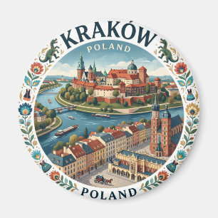Imã Cidade Velha de Cracóvia e Castelo Wawel Polônia