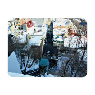 Ímã Cidade Velha do Quebec, Quebec, Canadá
