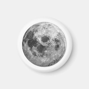 Imã Ciência da Astronomia Espacial legal com Lua Cheia