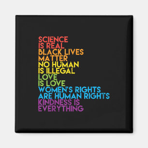 Imã Ciência é real Black Lives Rainbow Lgbt Pride Blm