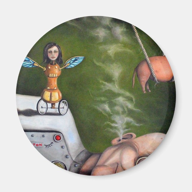 Imã Ciência Estranha (Frente)