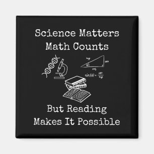 Imã Ciência Matemática Conta Mas Leitura Torna Possíve