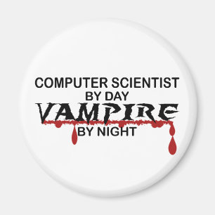Imã Cientista de computador em o dia, vampiro em a