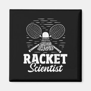 Imã Cientista de Raquete - Jogador de Badminton Atleta