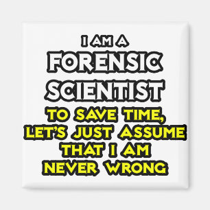 Imã Cientista forense... Presumir Que Nunca Estou Erra