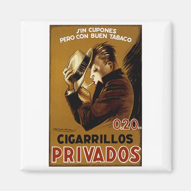 Imã Cigarillos Privados (Frente)