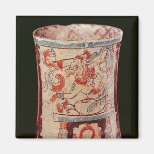 Imã Cilíndrico descrevendo uma deidade com ondas do