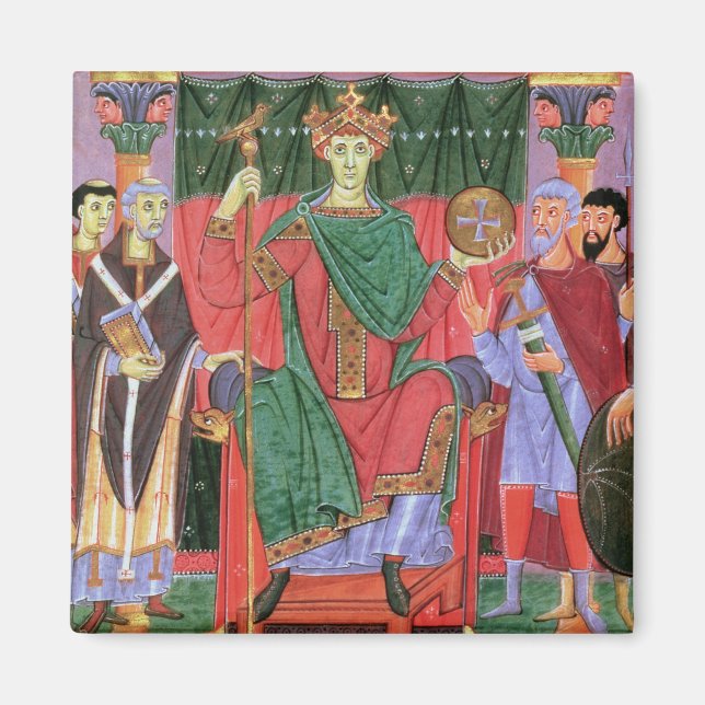 Imã Cim.4453 f.42r Santo Imperador Romano Otto III Ent (Frente)