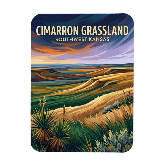 Ímã Cimarron National Grassland EUA (Vertical)